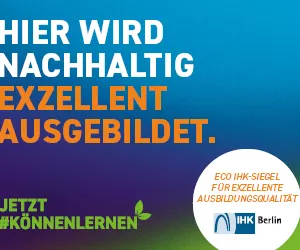 BEW Berliner Energie und Wärme GmbH - Exzellente Ausbildungsqualität Eco-Banner