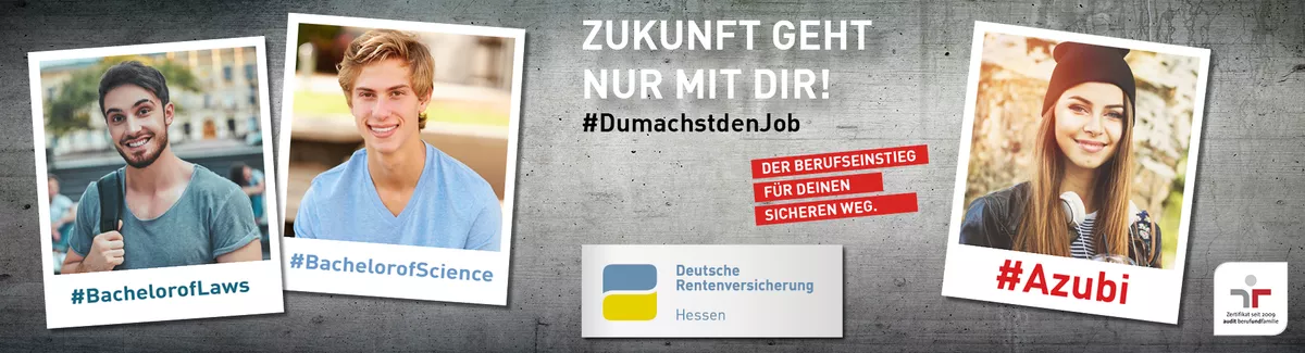 Ausbildung bei der Deutschen Rentenversicherung Hessen