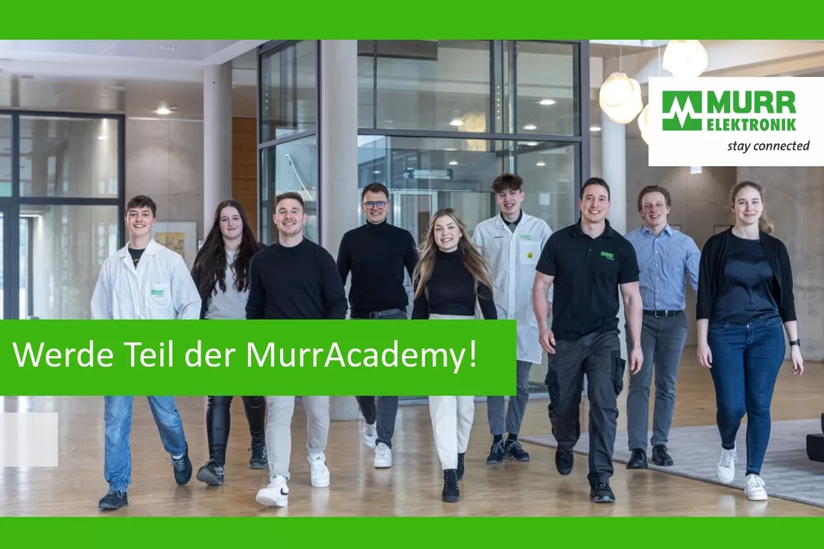 Azubis von Murrelektronik