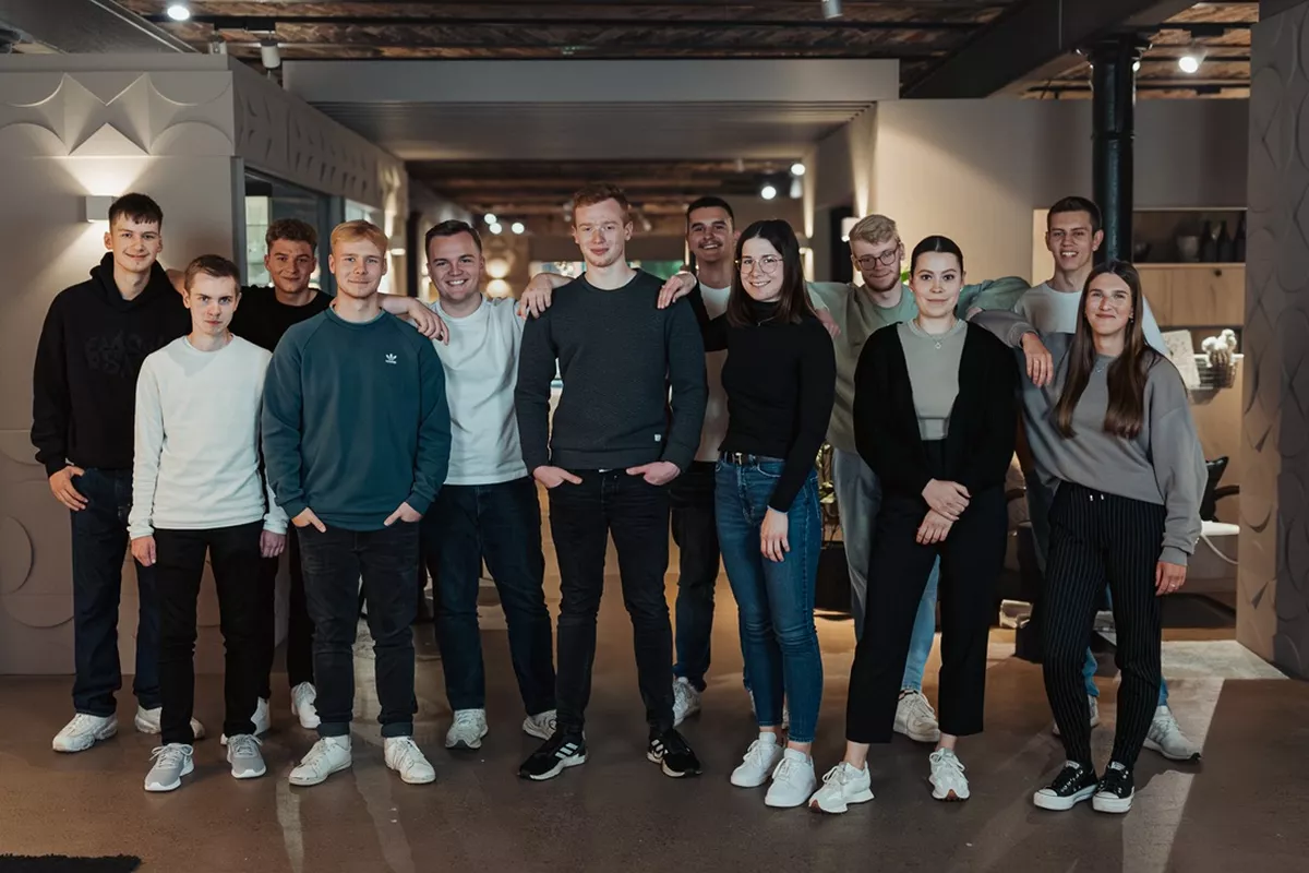 Azubis von Bauformat Küchen GmbH & Co. KG