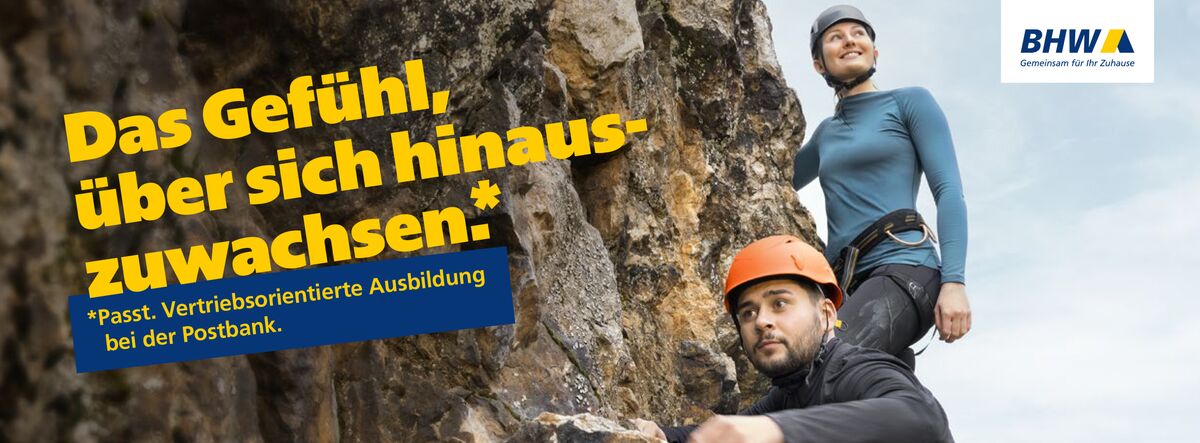 Vertriebsorientierte Ausbildung bei der Postbank.