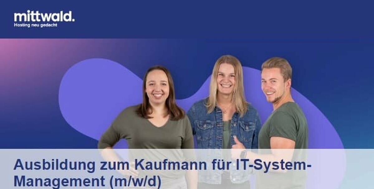 Ausbildung Kaufmann / Kauffrau für IT-System-Management