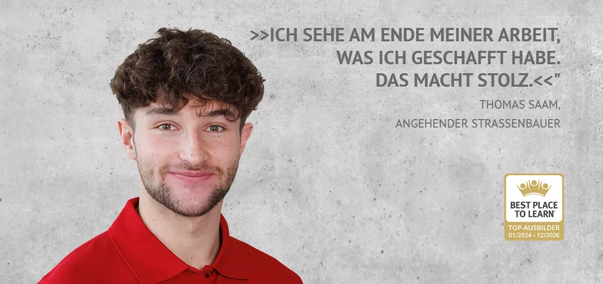Ausbildung zum Straßenbauer