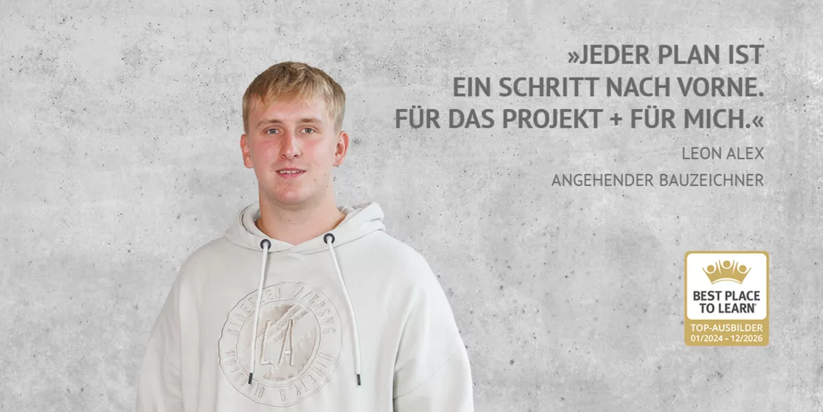 Angehender Bauzeichner