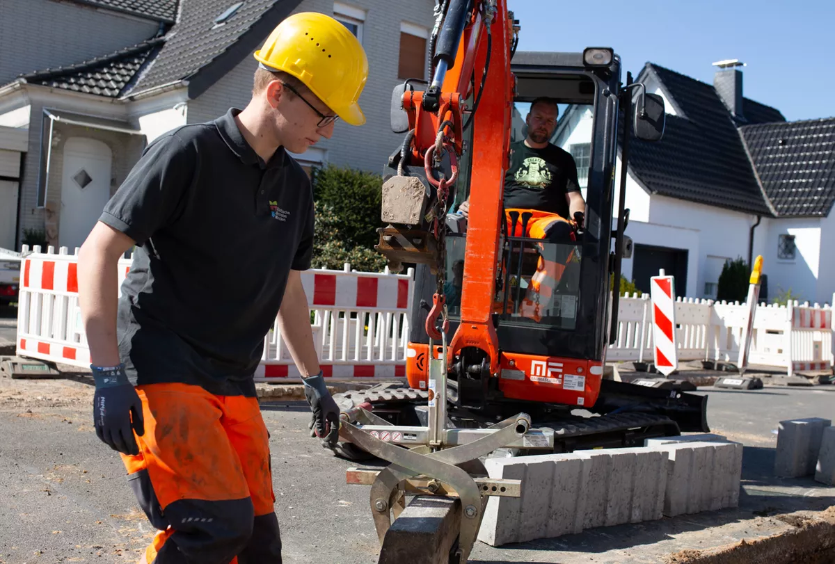 Ausbildung als Straßenbauer*in