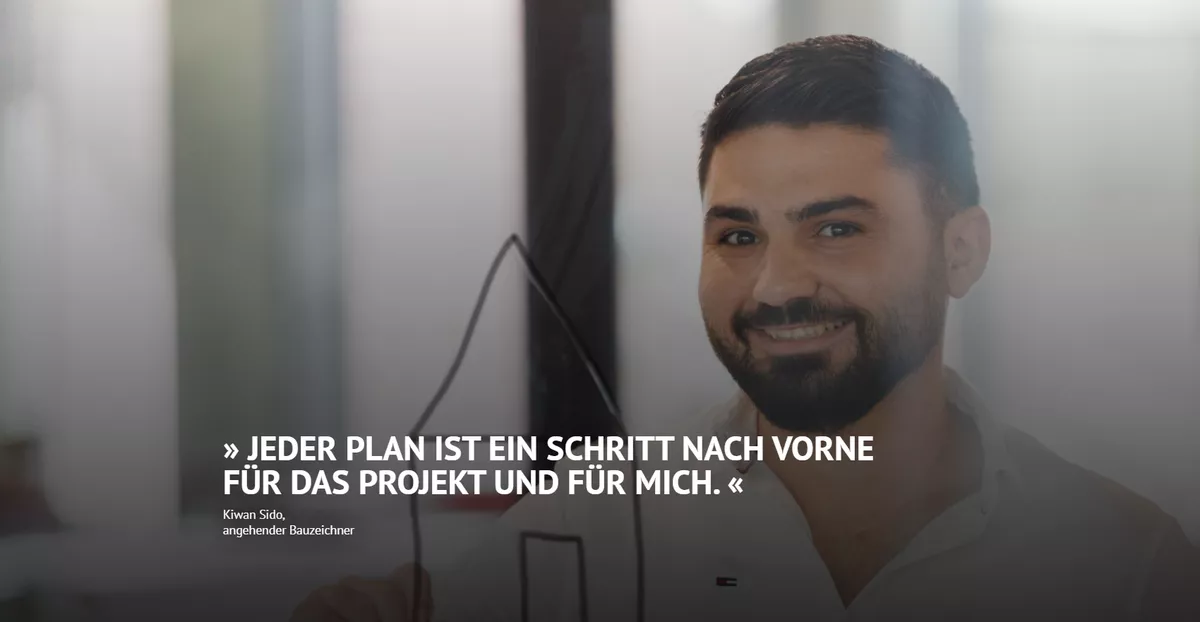 Angehender Bauzeichner