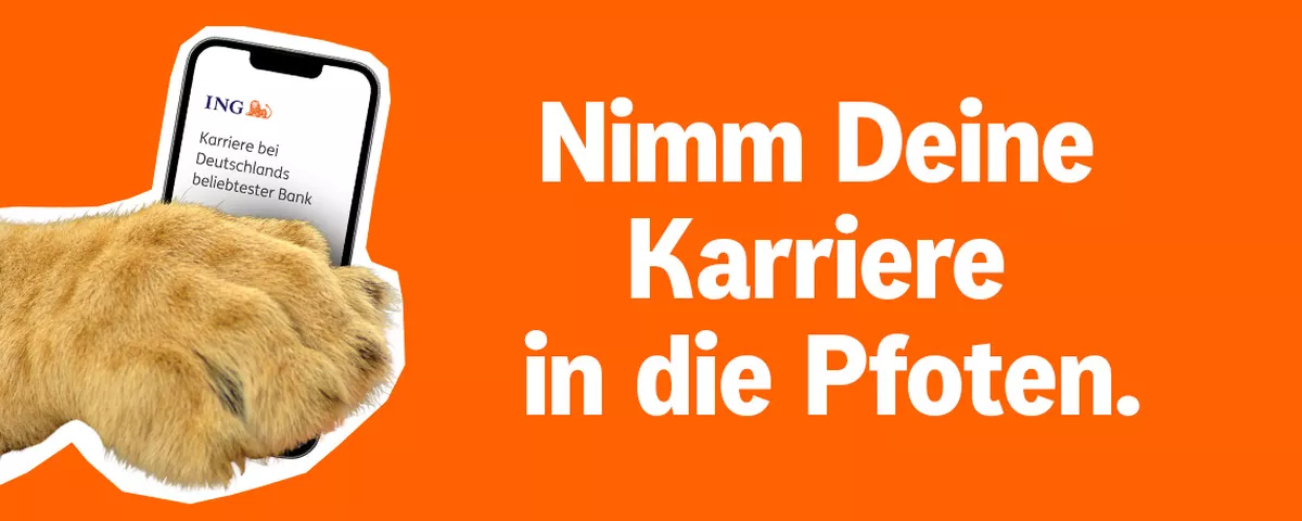 Nimm Deine Karriere in die Pfoten.