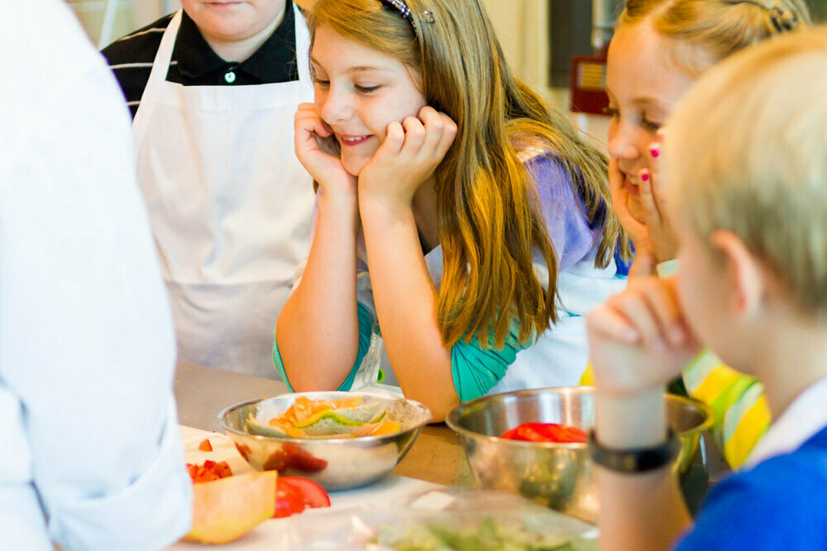 Kochen mit Kindern - gesunde und positive Esskultur