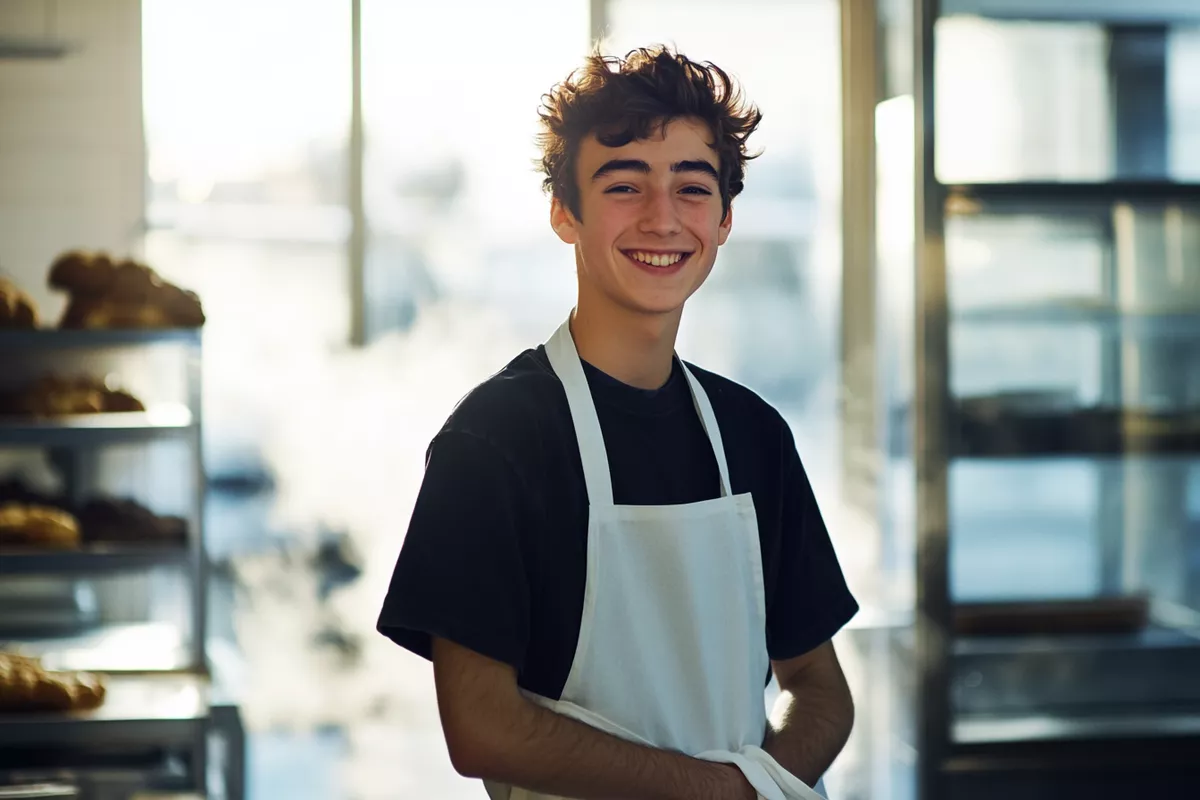 Der Arbeitstag als Konditor beginnt