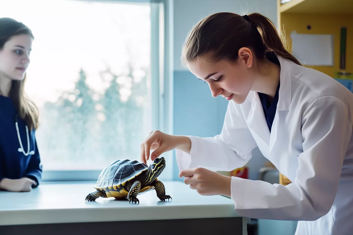 Schildkröte ist nächster Patient