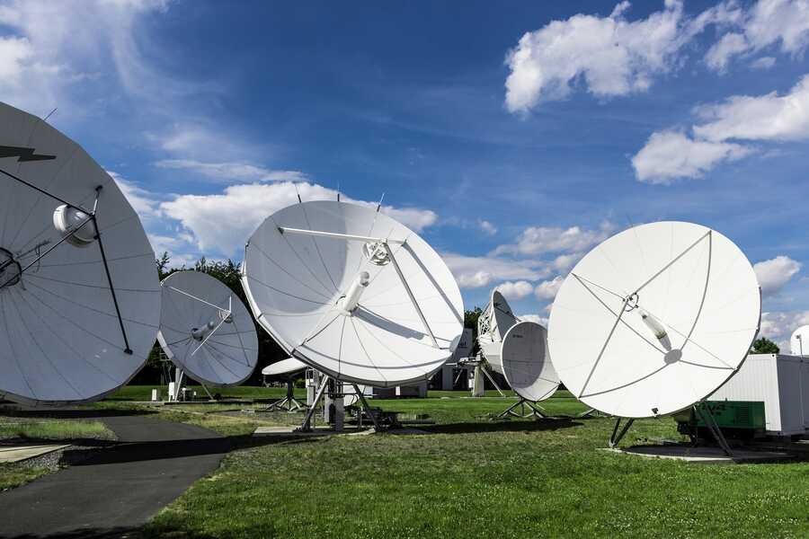 Datenübertragung per Satellit
