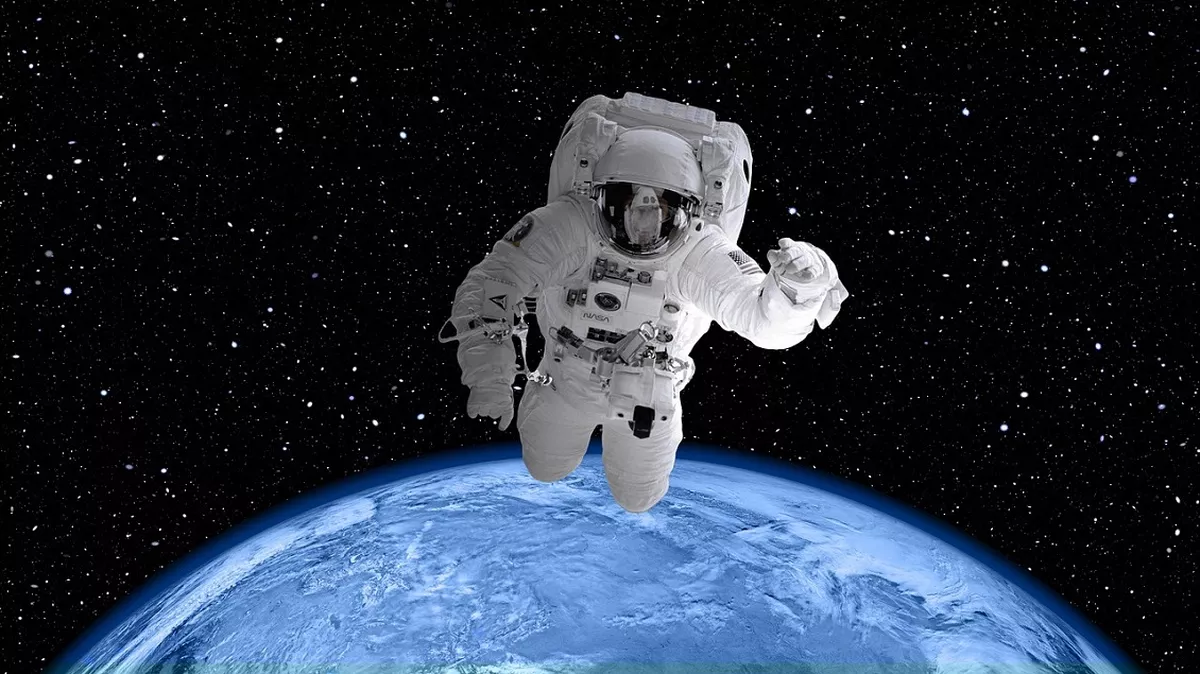 Hoch hinaus als Astronaut!!