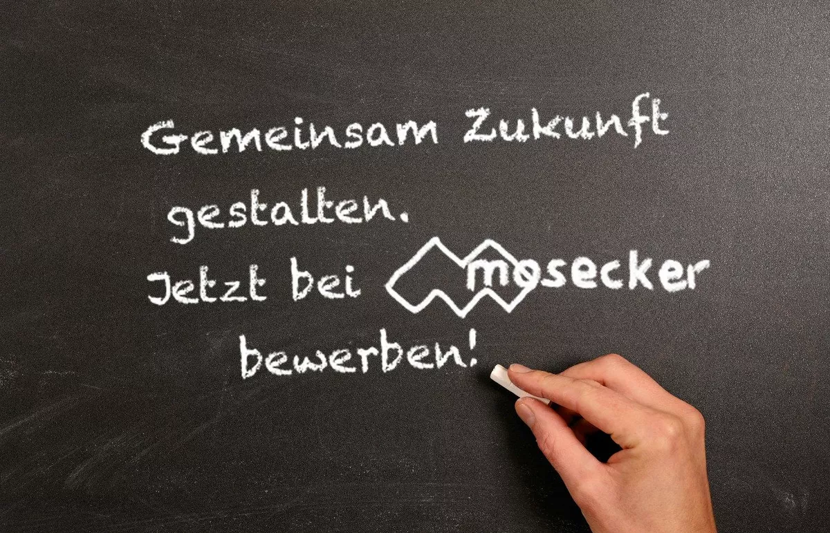 Gemeinsam Zukunft gestalten. Jetzt bei Mosecker bewerben!