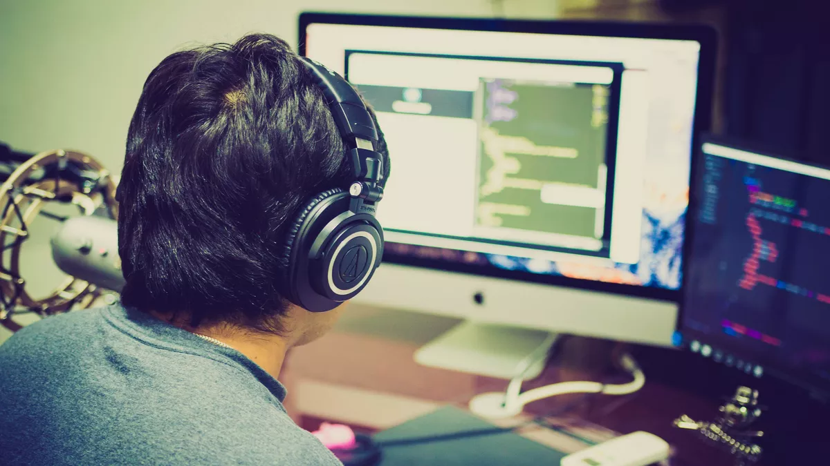 Game Art and 3D Animation bei der Arbeit