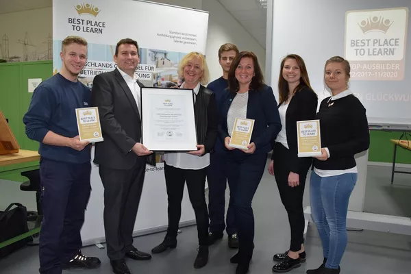 „Best Place to Learn“-Zertifikat für SWN