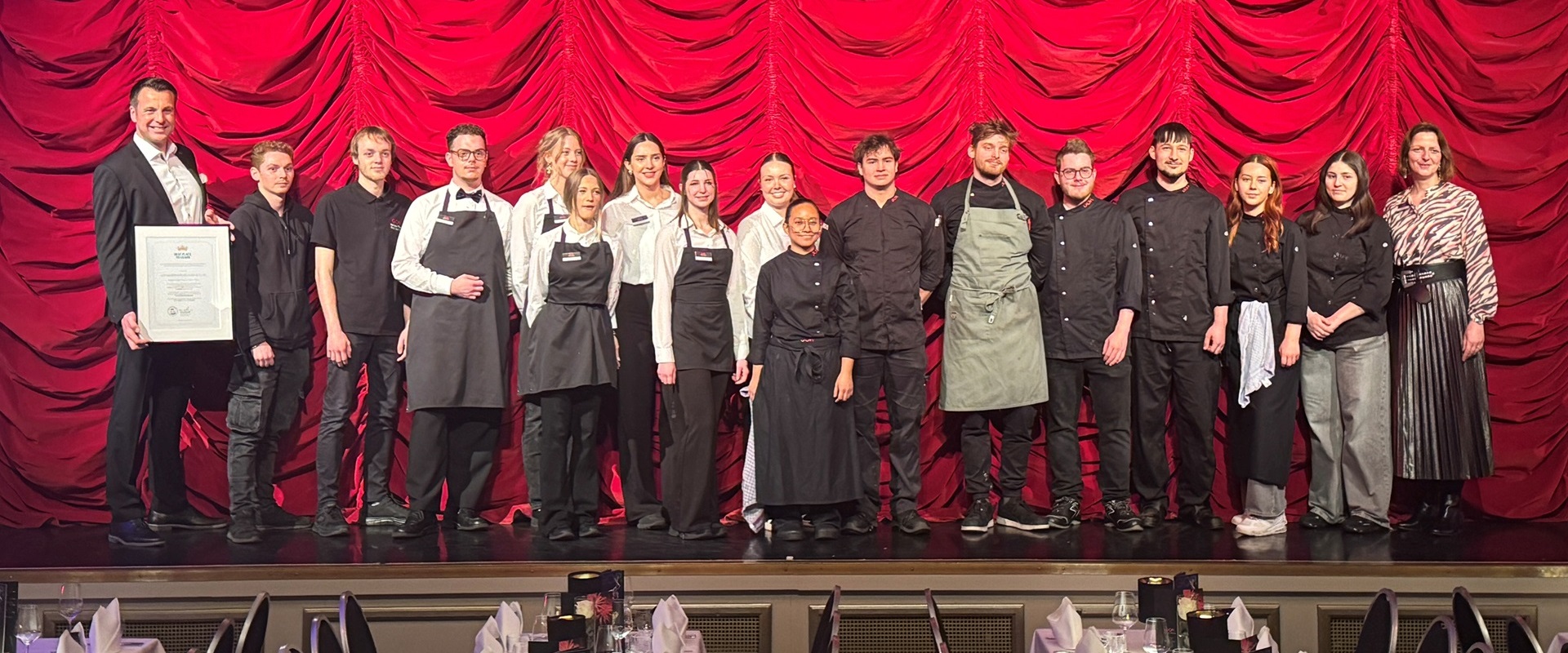 Christoph Meyer (links) und das Team des GOP freuen sich über  das Gütesiegel.