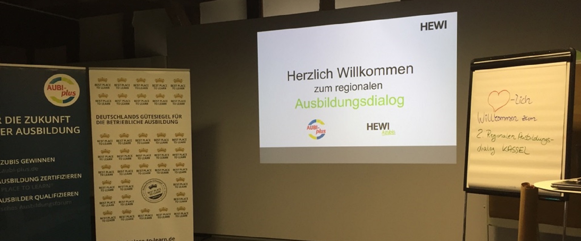 Fachwerk-Ambiente im Schulungsraum der HEWI Heinrich Wilke GmbH