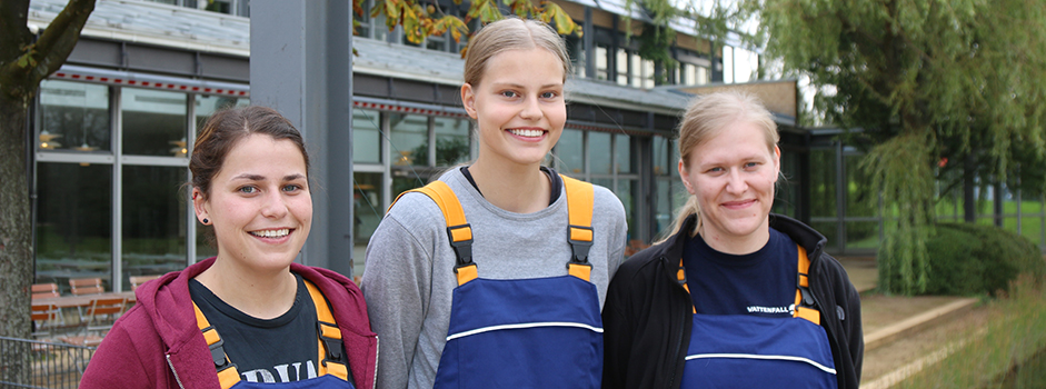 Anna, Nina und Svenja – drei junge Frauen, die sich bewusst für eine technische Ausbildung entschieden haben