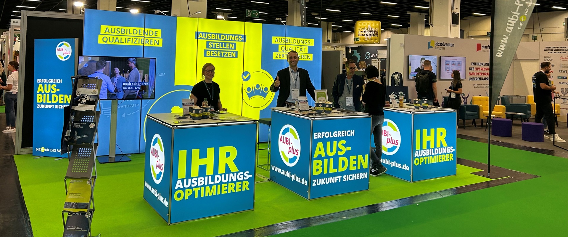 AUBI-plus präsentiert Lösungen für die betriebliche Ausbildung auf der Zukunft Personal Europe 2025