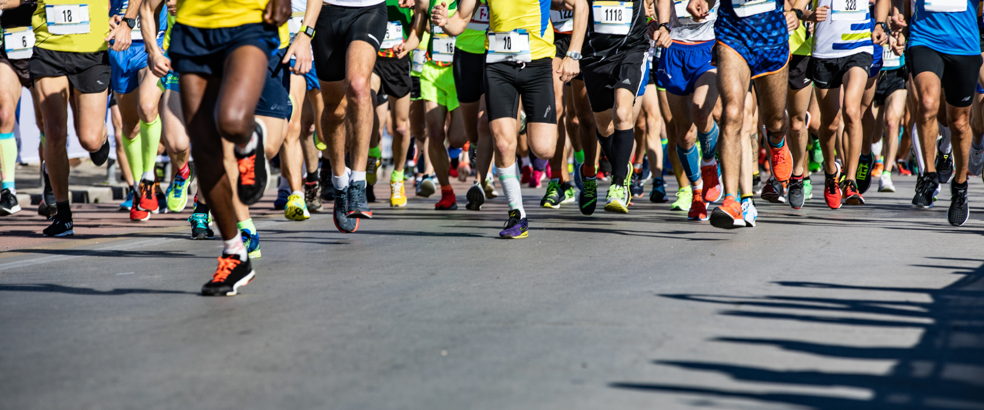 Menschen beim Laufen.