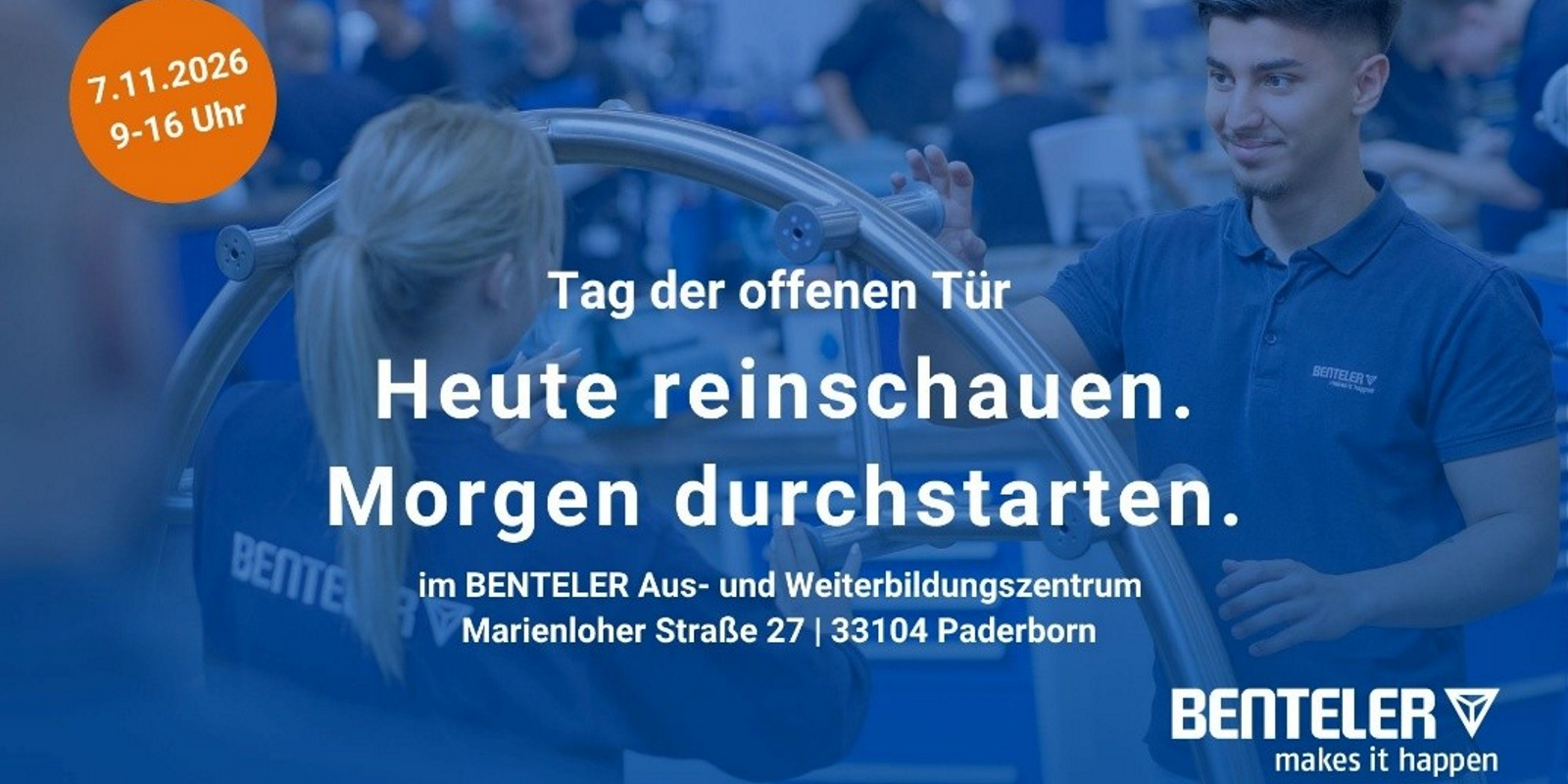 Tag der offenen Tür im Aus- und Weiterbildungszentrum bei BENTELER
