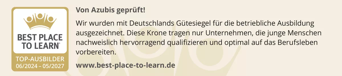Gütesiegel BPTL
