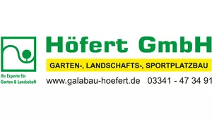 Logo Höfert GmbH Garten-, Landschafts-, Sportplatzbau