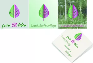 Logo grünERleben GmbH Garten- und Landschaftsbau