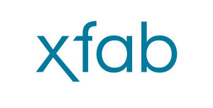 Logo X-FAB Semiconductor Foundries GmbH