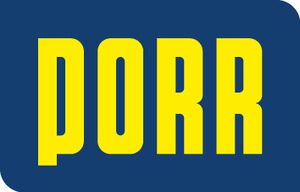Logo PORR Verkehrswegebau GmbH . NL Münster/Dortmund