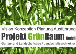Logo Projekt GrünRaum GmbH Garten- und Landschaftsbau