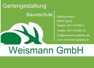 Logo Weismann GmbH Garten- und Landschaftsbau
