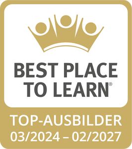 Auszeichnung BEST PLACE TO LEARN