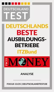 Informationstechnikzentrum Bund (ITZBund) - Focus Money: Deutschlands Beste Ausbildungsbetriebe ITZBund