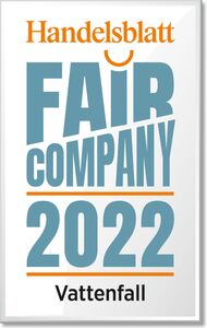 Vattenfall - Fair Company Siegel 2022