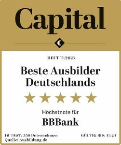 BBBank eG - Capital Auszeichnung