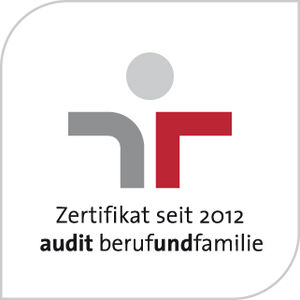 Zertifikat - Beruf und Familie seit 2012