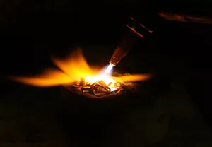 Silberschmied Schwerpunkt Metall