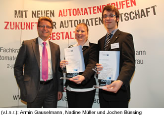 Die Gauselmann AG stellt zwei Bundesbeste Auszubildende